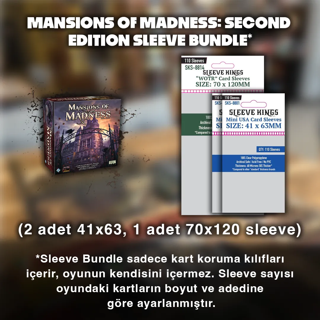 Mansions of Madness: Second Edition Sleeve Bundle