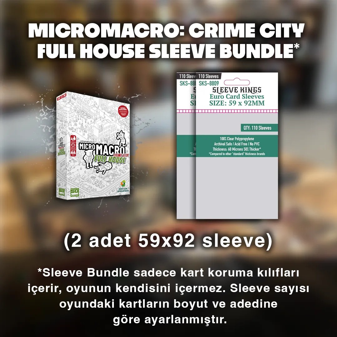 Micromacro: Crime City Full House Sleeve Bundle