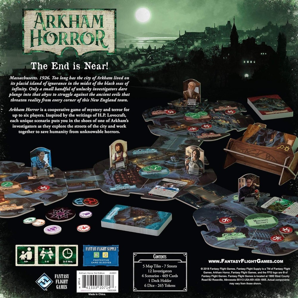 Arkham Horror - Third Edition (ingilizce)