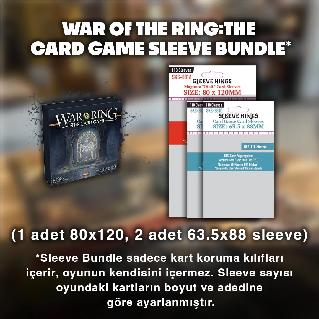 War Of The Ring:The Card Game Sleeve Bundle