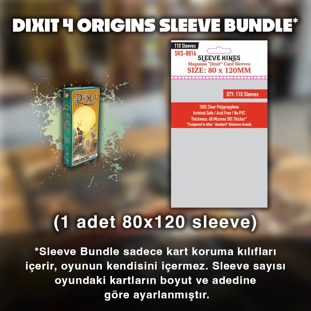 Dixit 4 Origins Sleeve Bundle