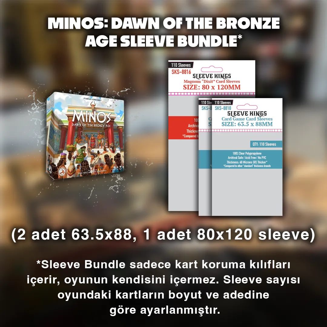 Minos: Dawn of the Bronze Age Sleeve Bundle