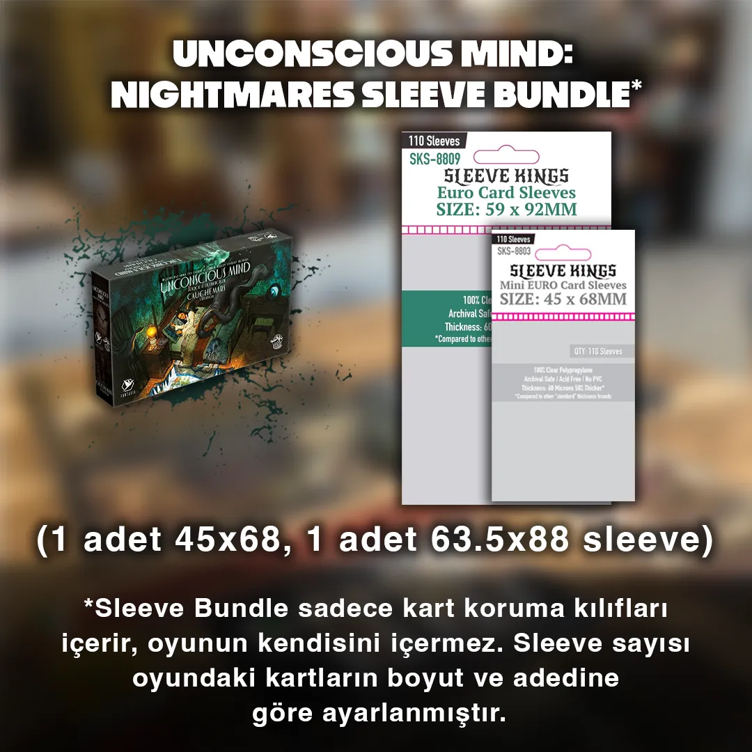 Unconscious Mind: Nightmares Sleeve Bundle