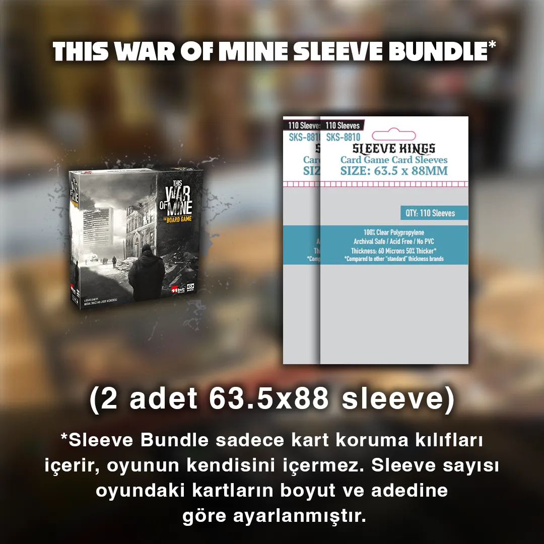 This War Of Mine Sleeve Bundle