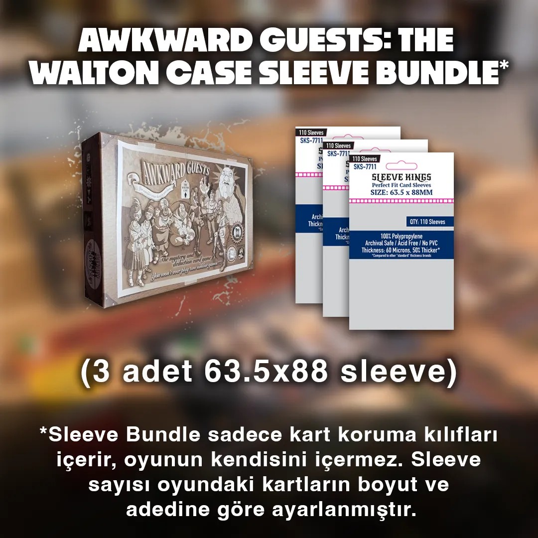 Awkward Guests: The Walton Case Sleeve Bundle