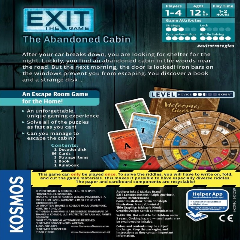 Exit - The Return to the Abandoned Cabin (İngilizce)