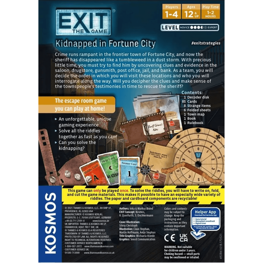 Exit: The Game – Kidnapped in Fortune City (ingilizce)