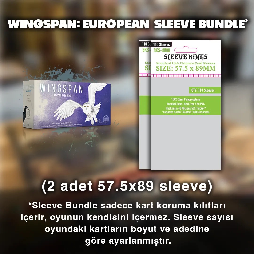 Wingspan: European Sleeve Bundle