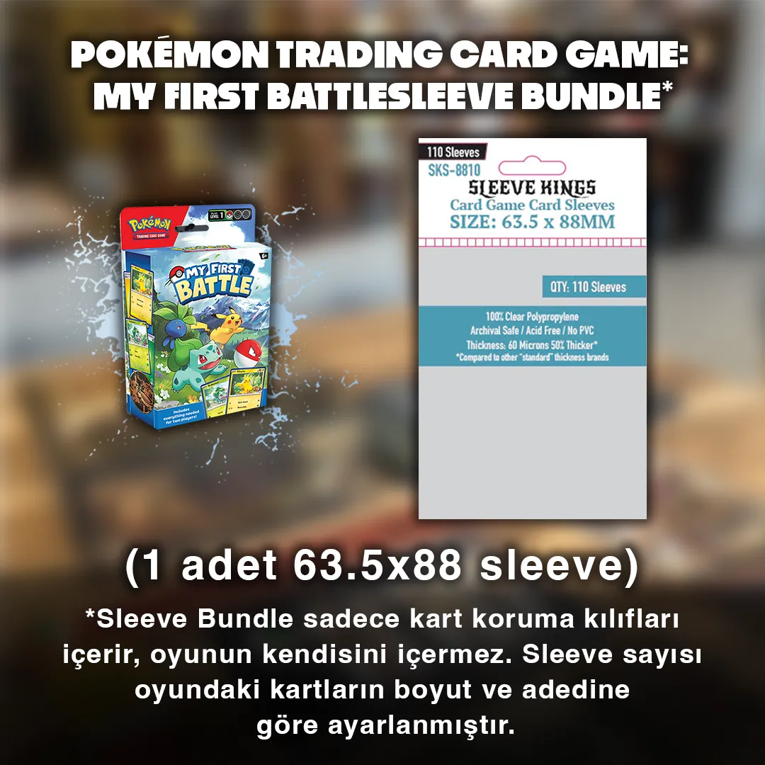 Pokemon My First Battle Sleeve Bundle