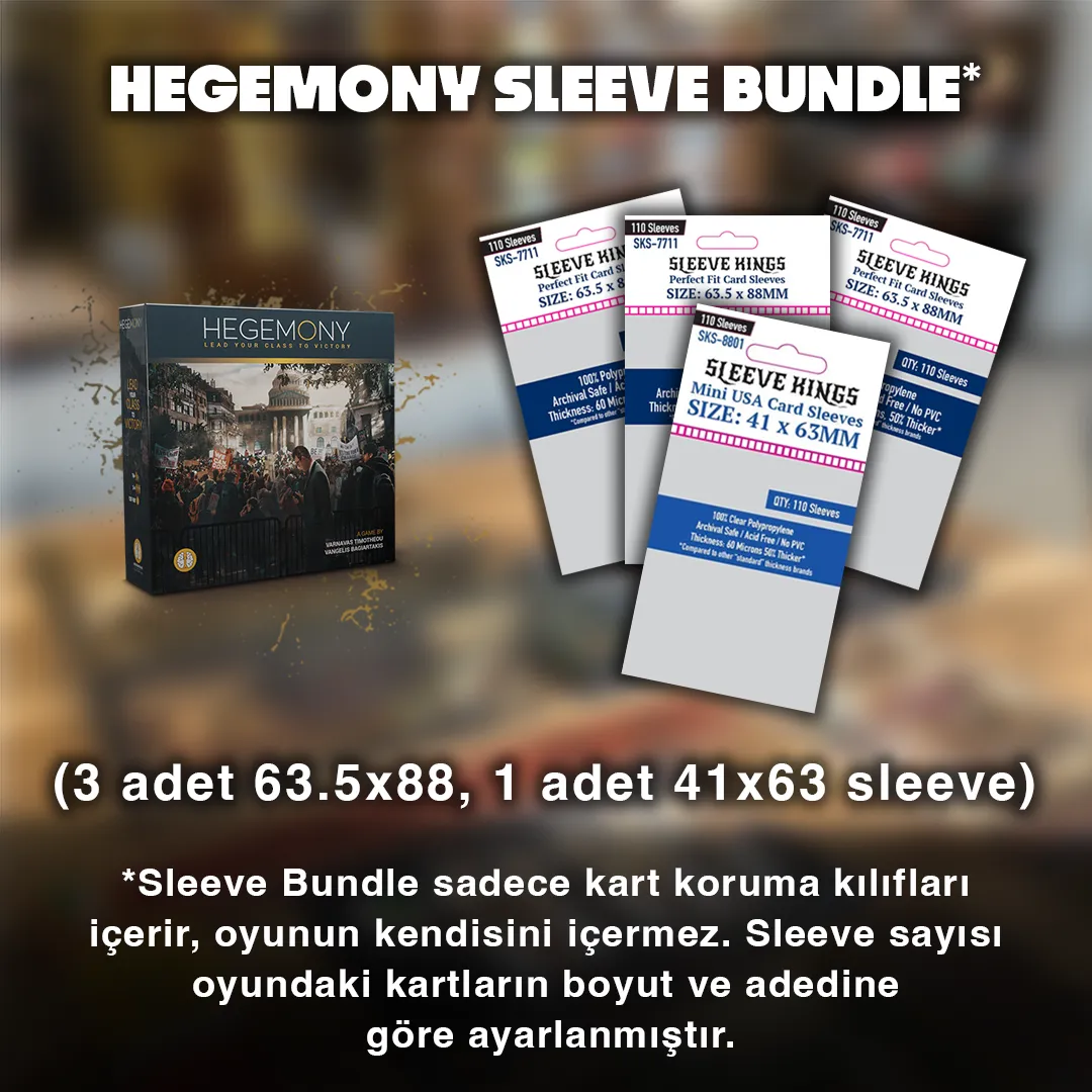 Hegemony: Lead Your Class To Victory Sleeve Bundle