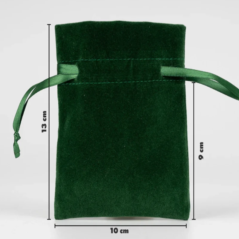 Zar Kesesi - 10x13 cm - Yeşil