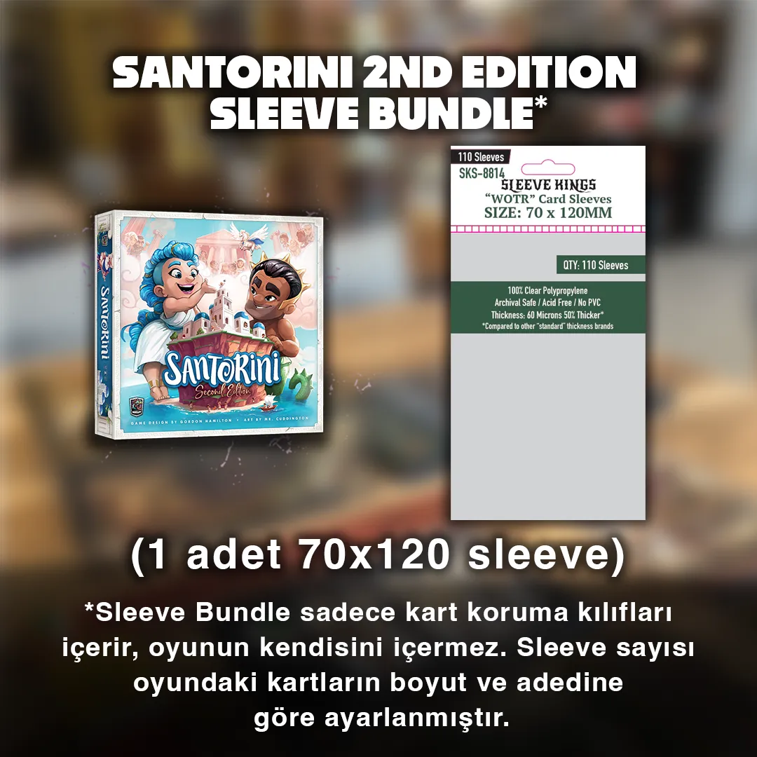 Santorini 2nd Edition Sleeve Bundle
