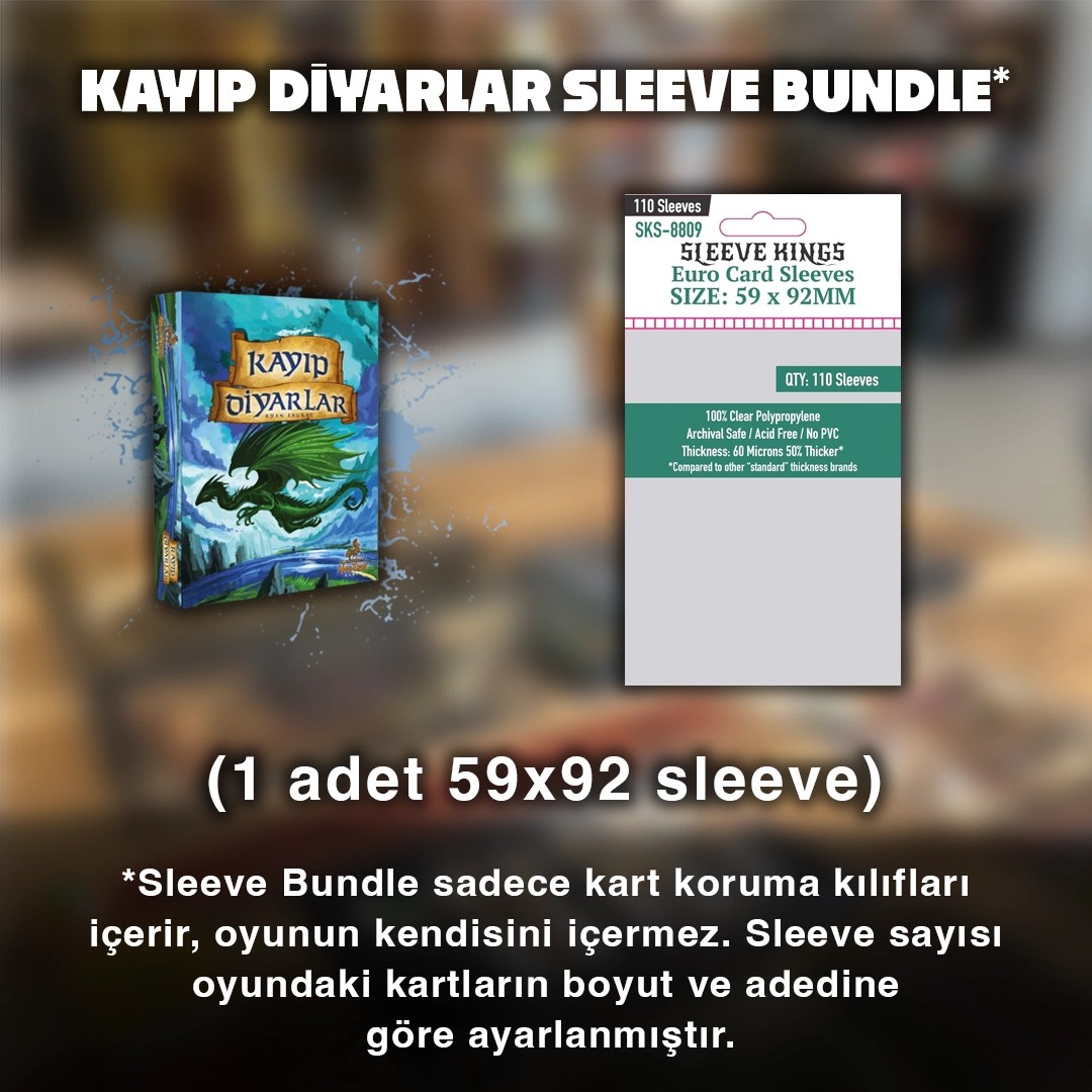Kayıp Diyarlar Sleeve Bundle