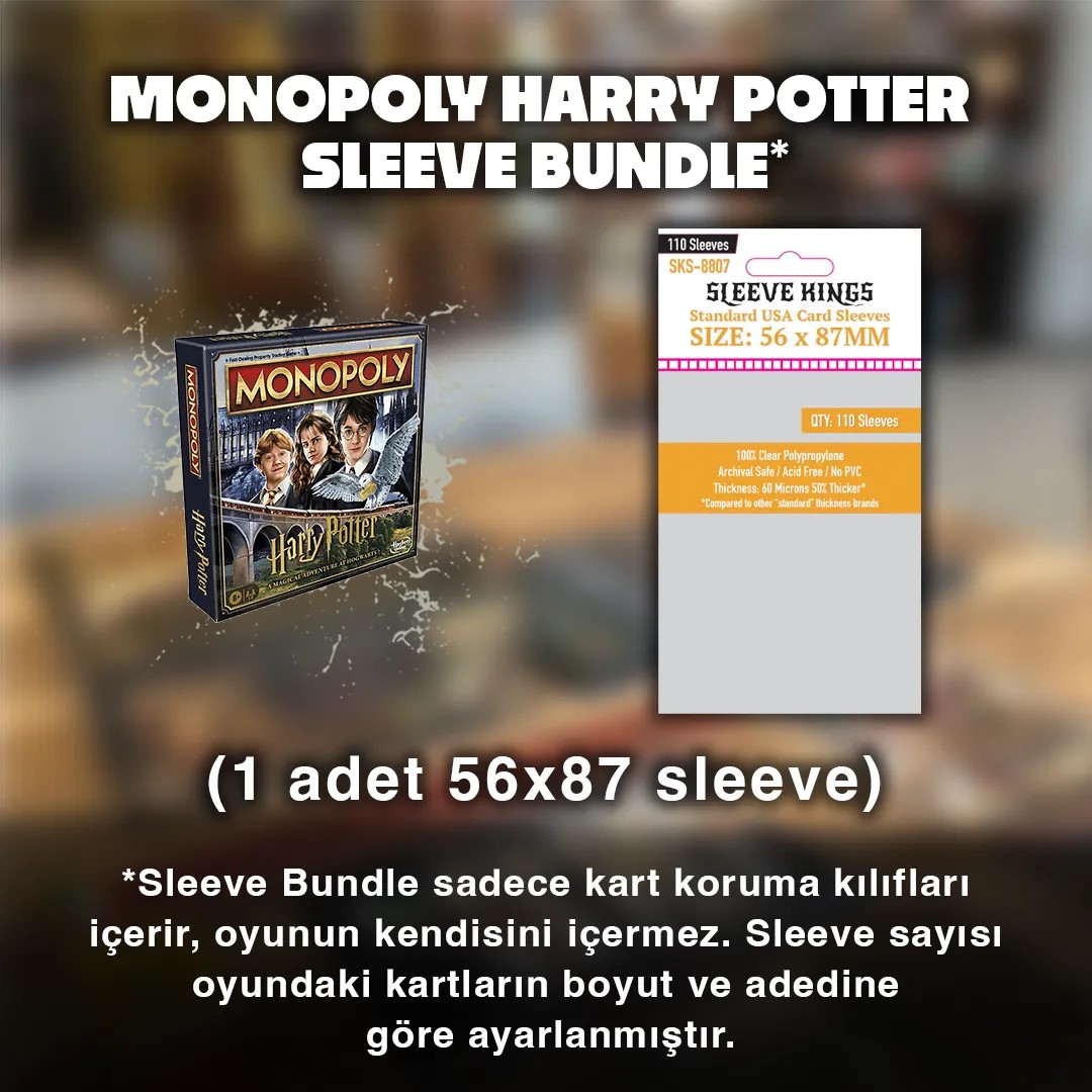 Monopoly Harry Potter Sleeve Bundle