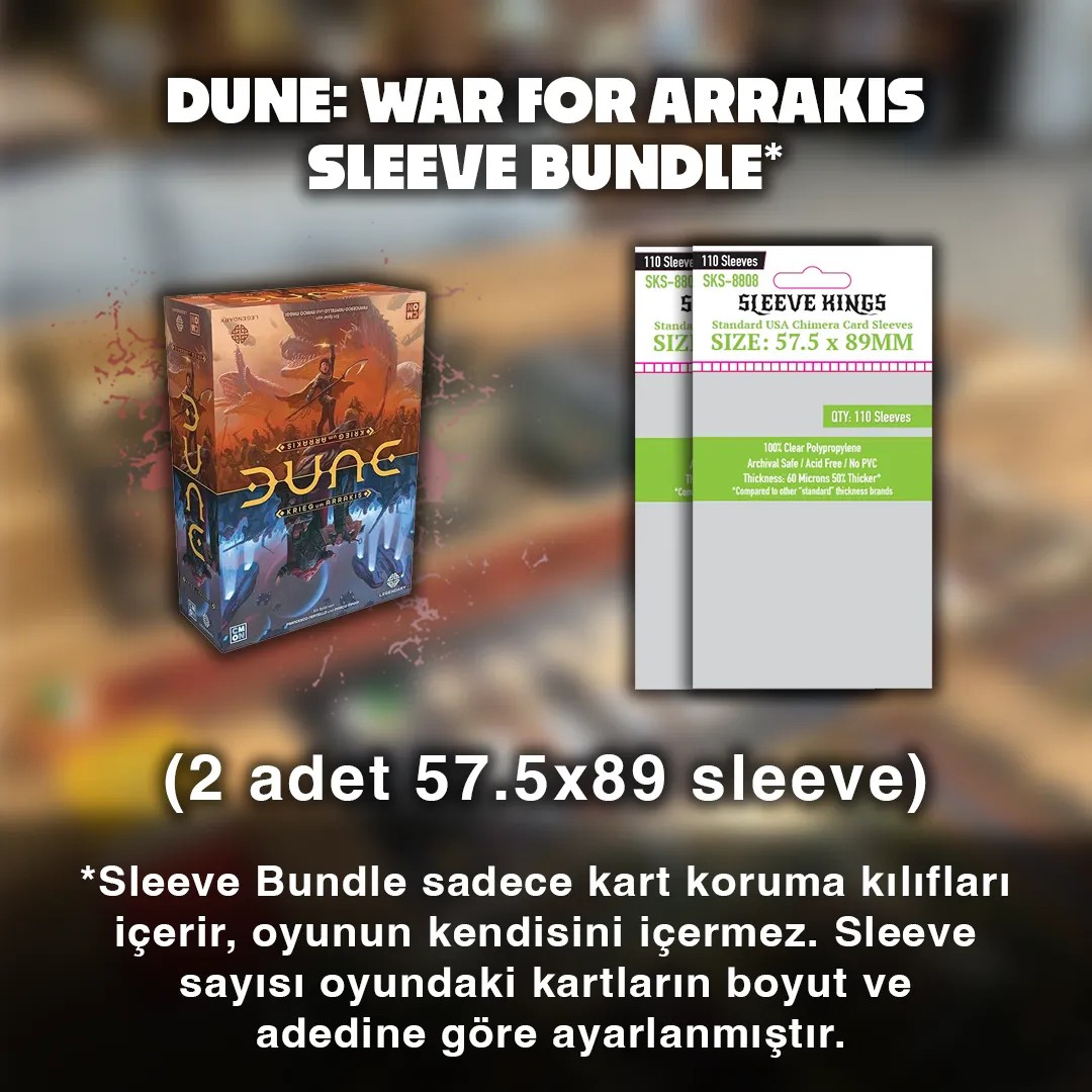 Dune: War For Arrakis Sleeve Bundle