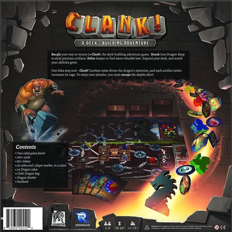 Clank!: A Deck-Building Adventure (ingilizce)