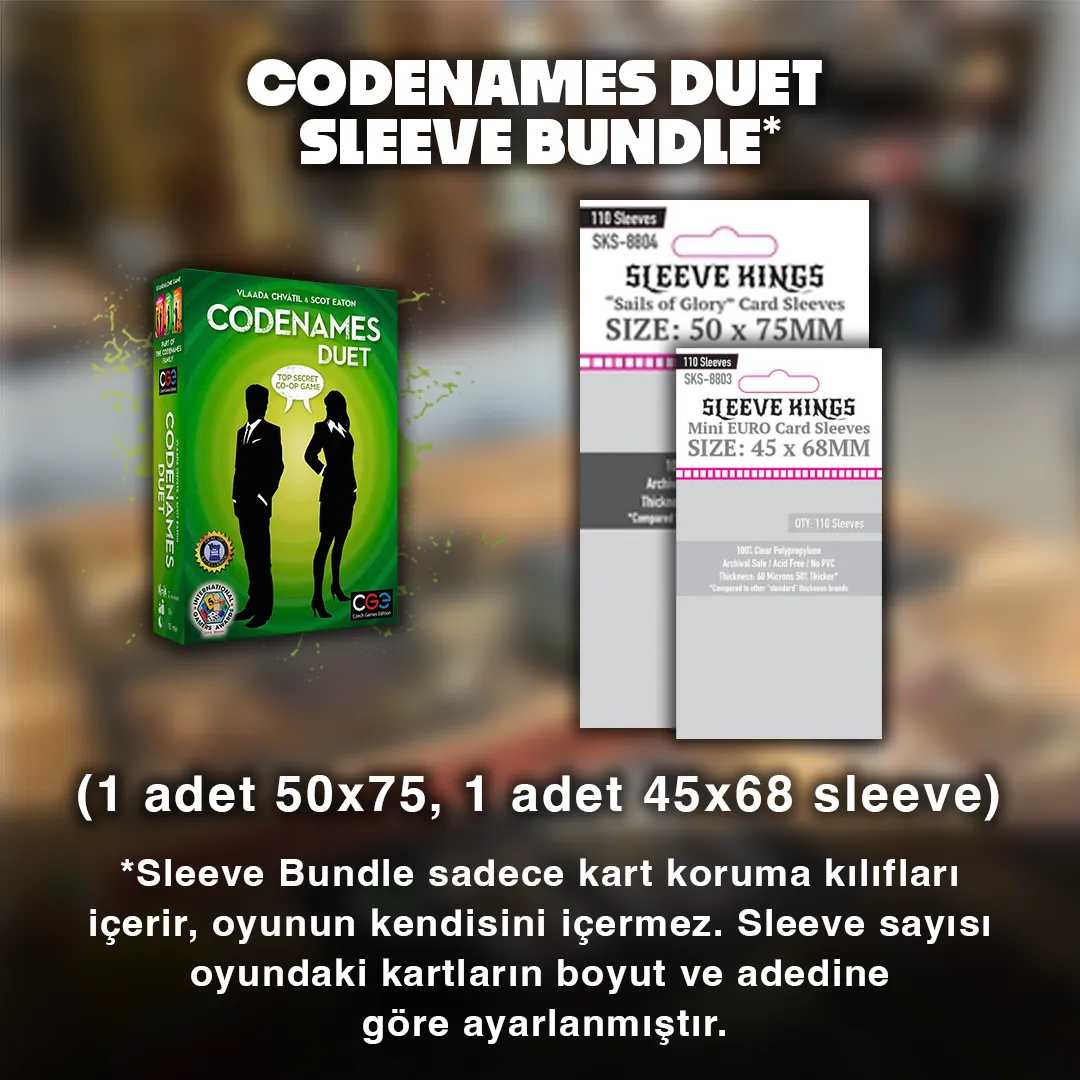 Codenames Duet Sleeve Bundle
