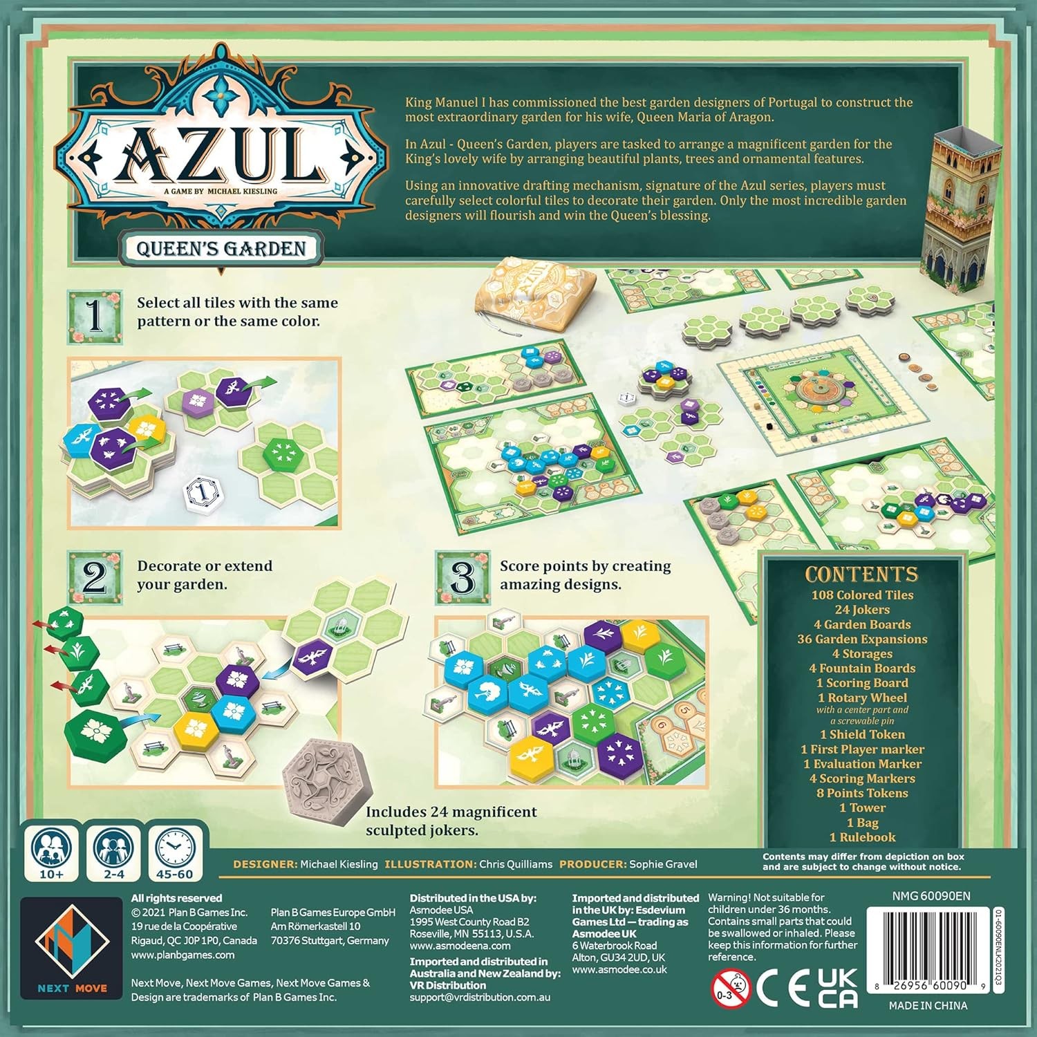 Azul: Queen's Garden (ingilizce)