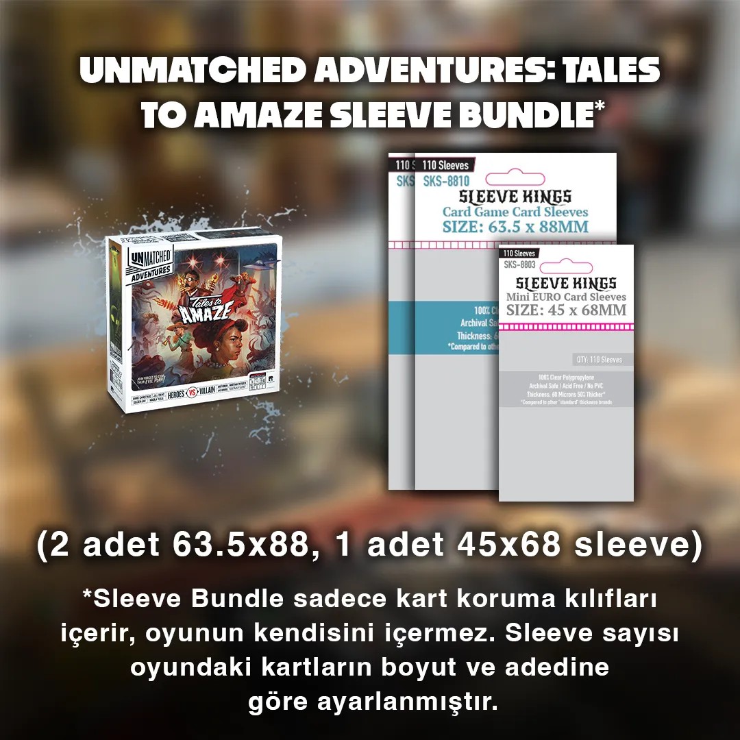 Unmatched Adventures: Tales To Amaze Sleeve Bundle
