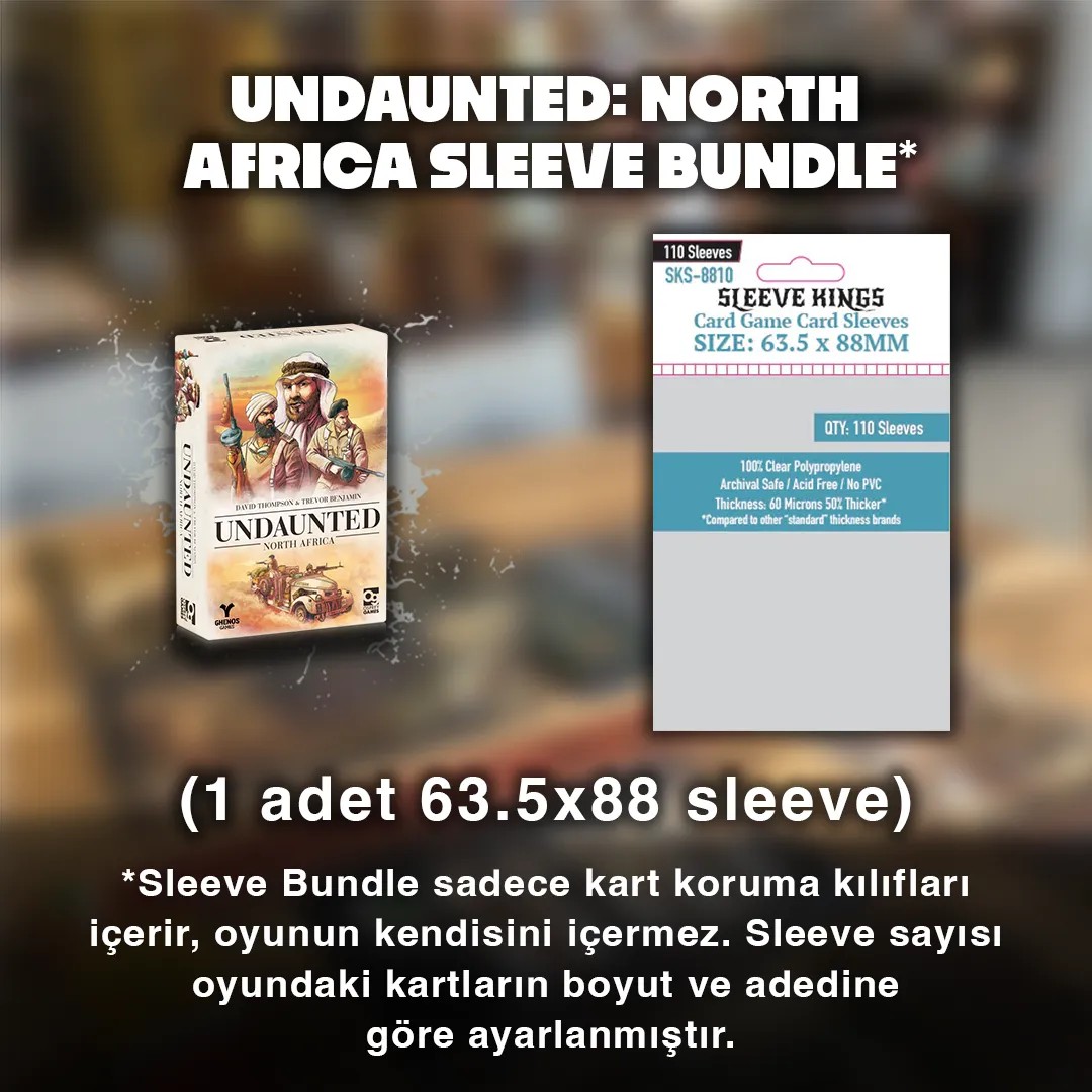 Undaunted: North Africa Sleeve Bundle
