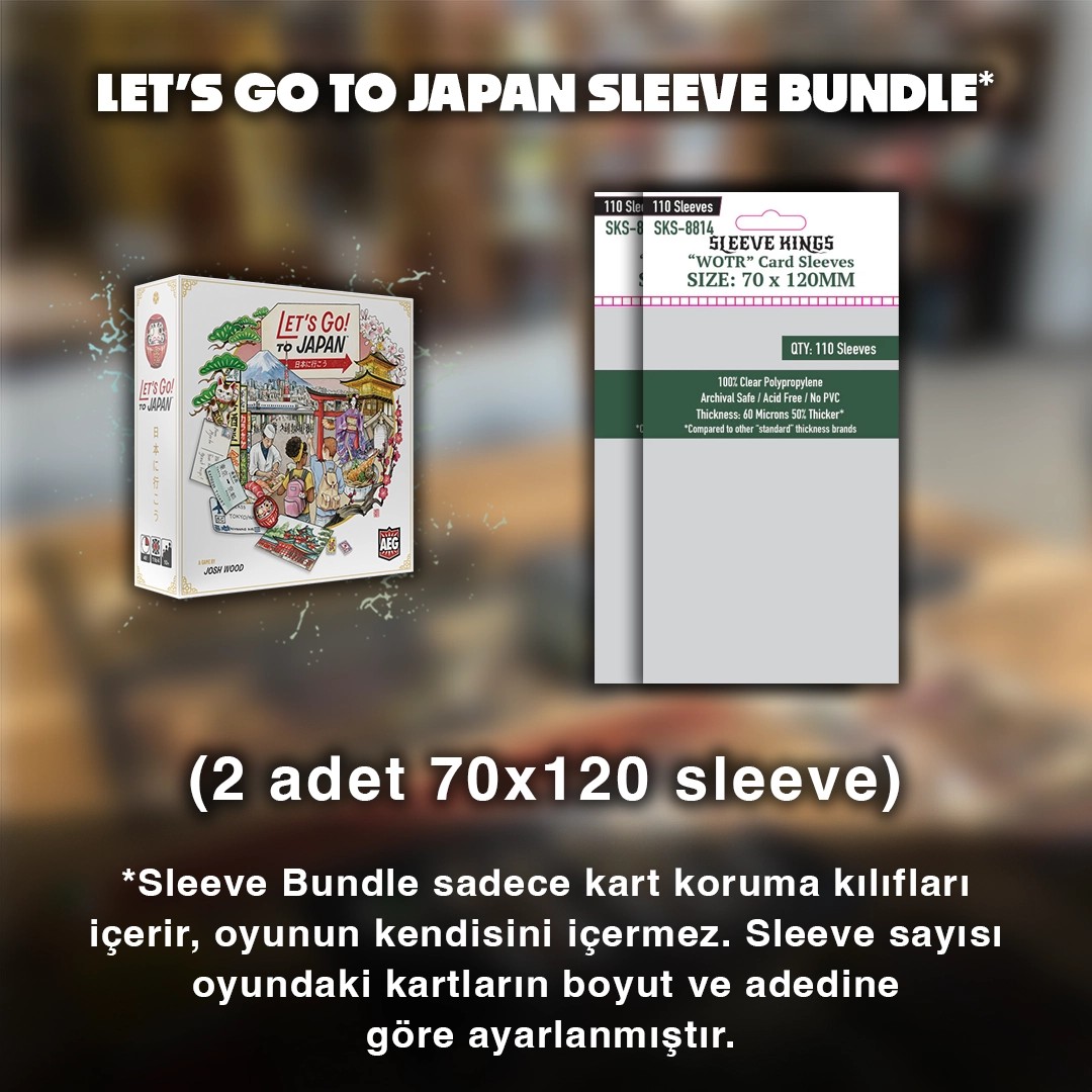 Let'S Go To Japan Sleeve Bundle