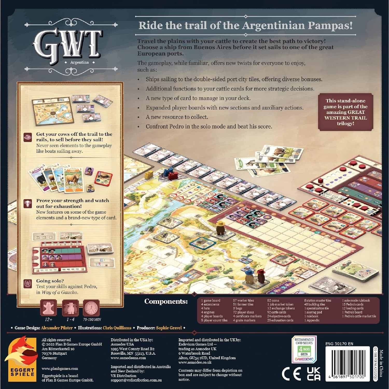 Great Western Trail: Argentina (İngilizce / Dil Bağımsız)