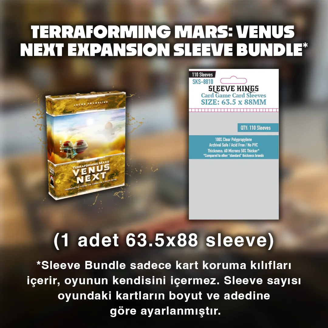 Terraforming Mars: Venus Next Expansion Sleeve Bundle