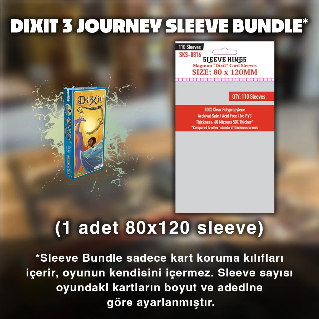 Dixit 3 Journey Sleeve Bundle