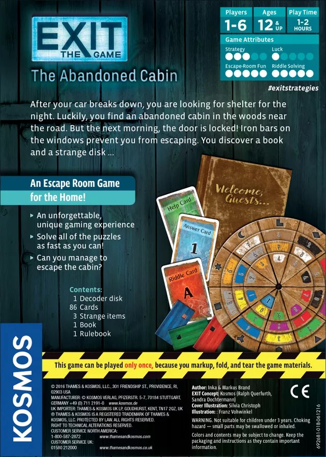 Exit – The Abandoned Cabin