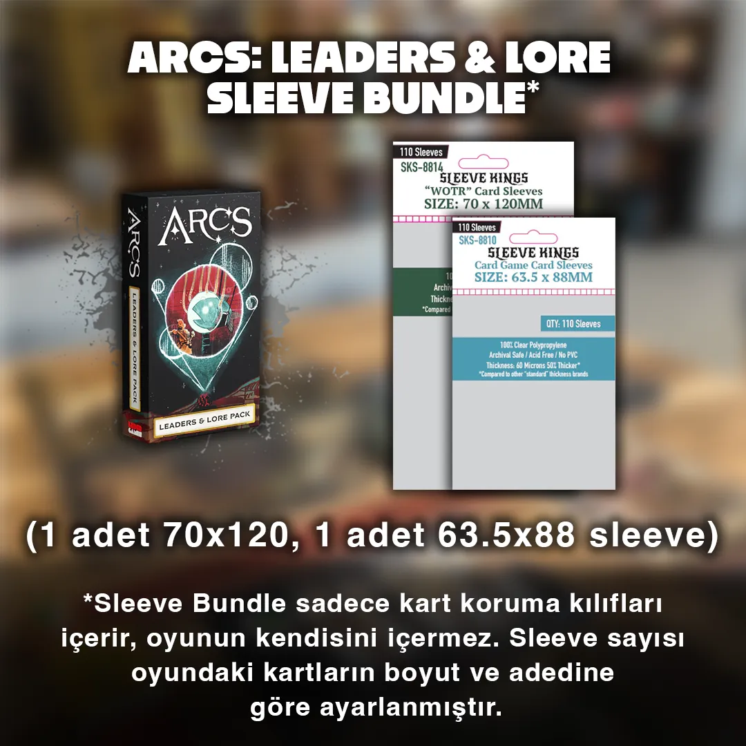 Arcs: Leaders & Lore Sleeve Bundle