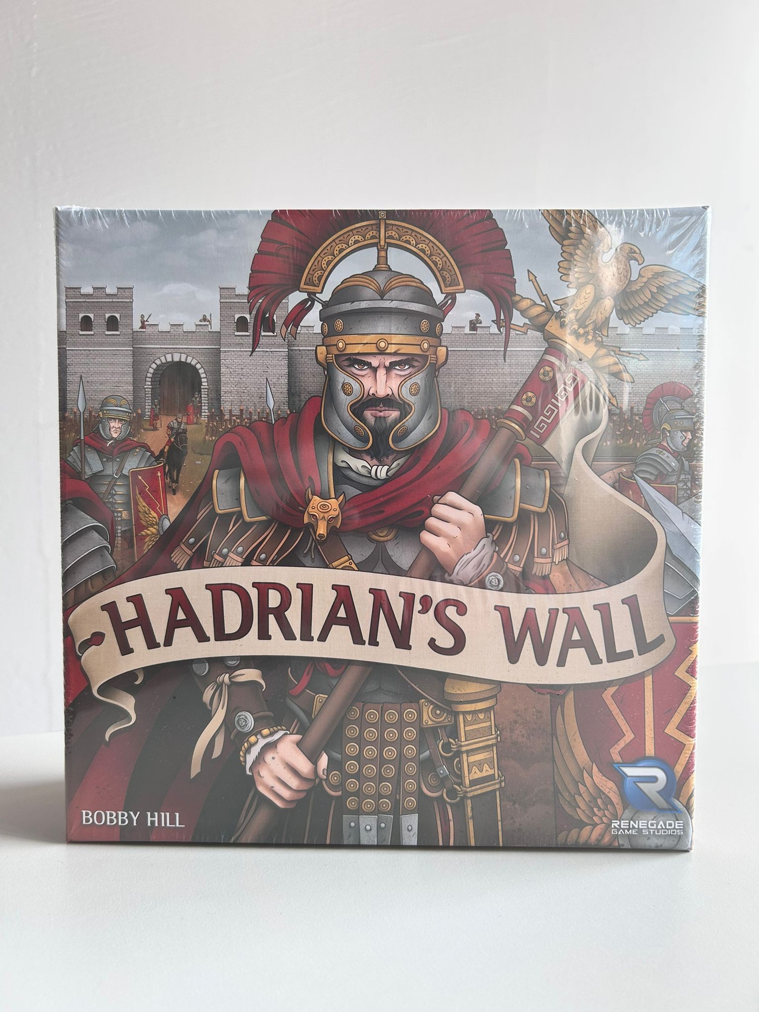 Hasarlı Hadrian's Wall (İngilizce)