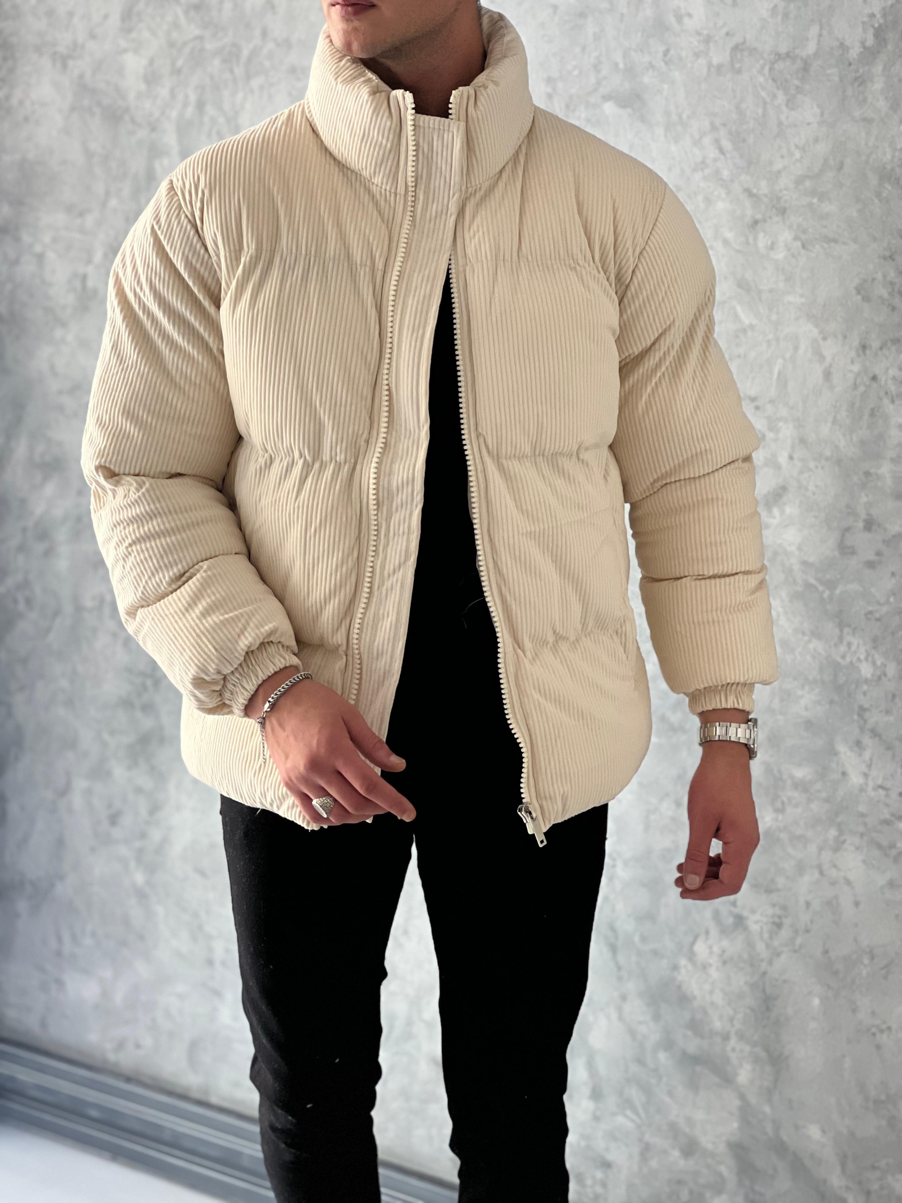 Yüksek Kalite Oversize Elyaf Yapılı  Kadife Mont