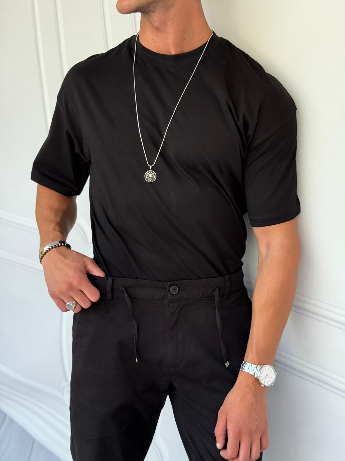 Pamuklu Basic Oversize Tshırt 
