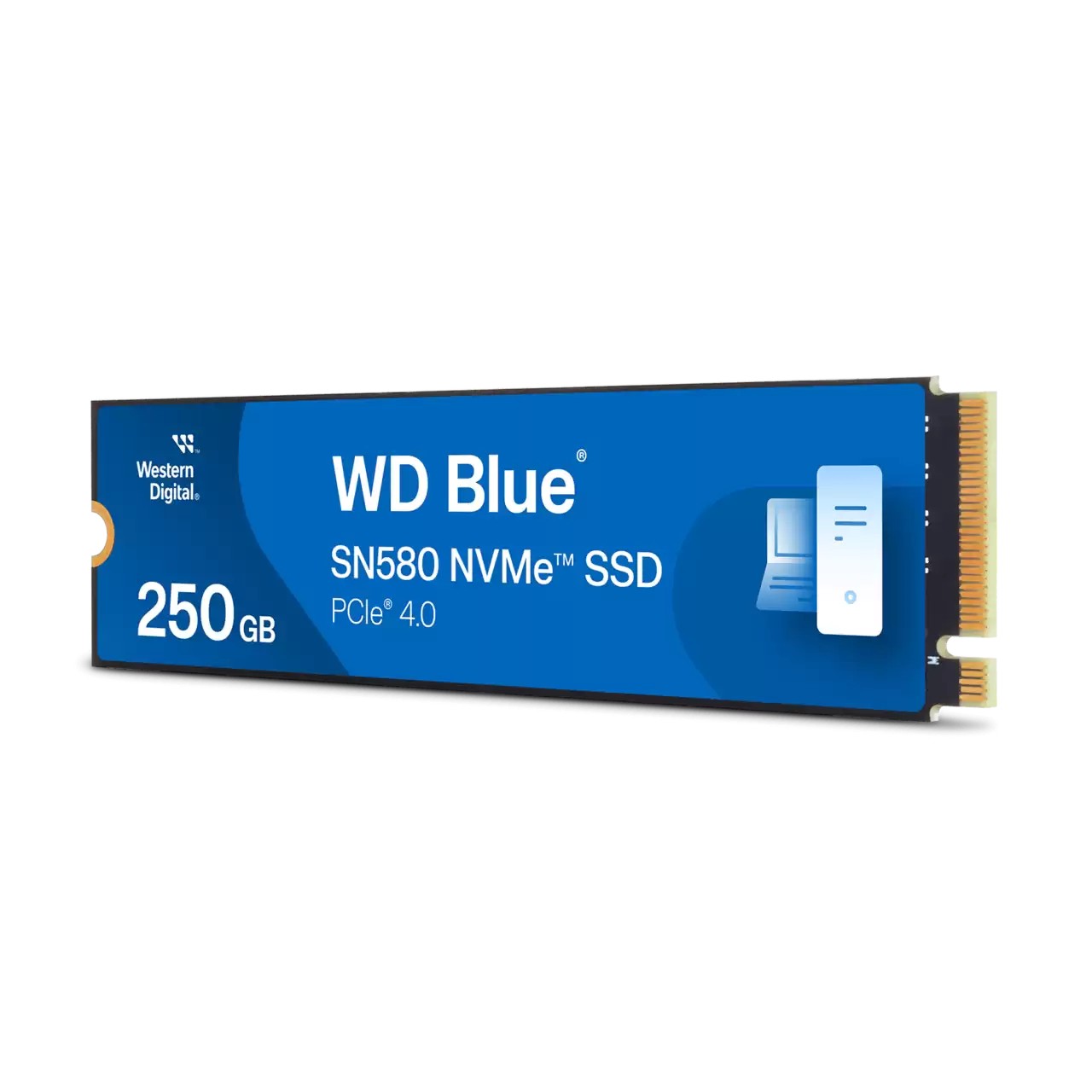 WD Blue SN580 NVMe™ SSD 2000/4000 MB/S - 250 GB WDS250G3B0E