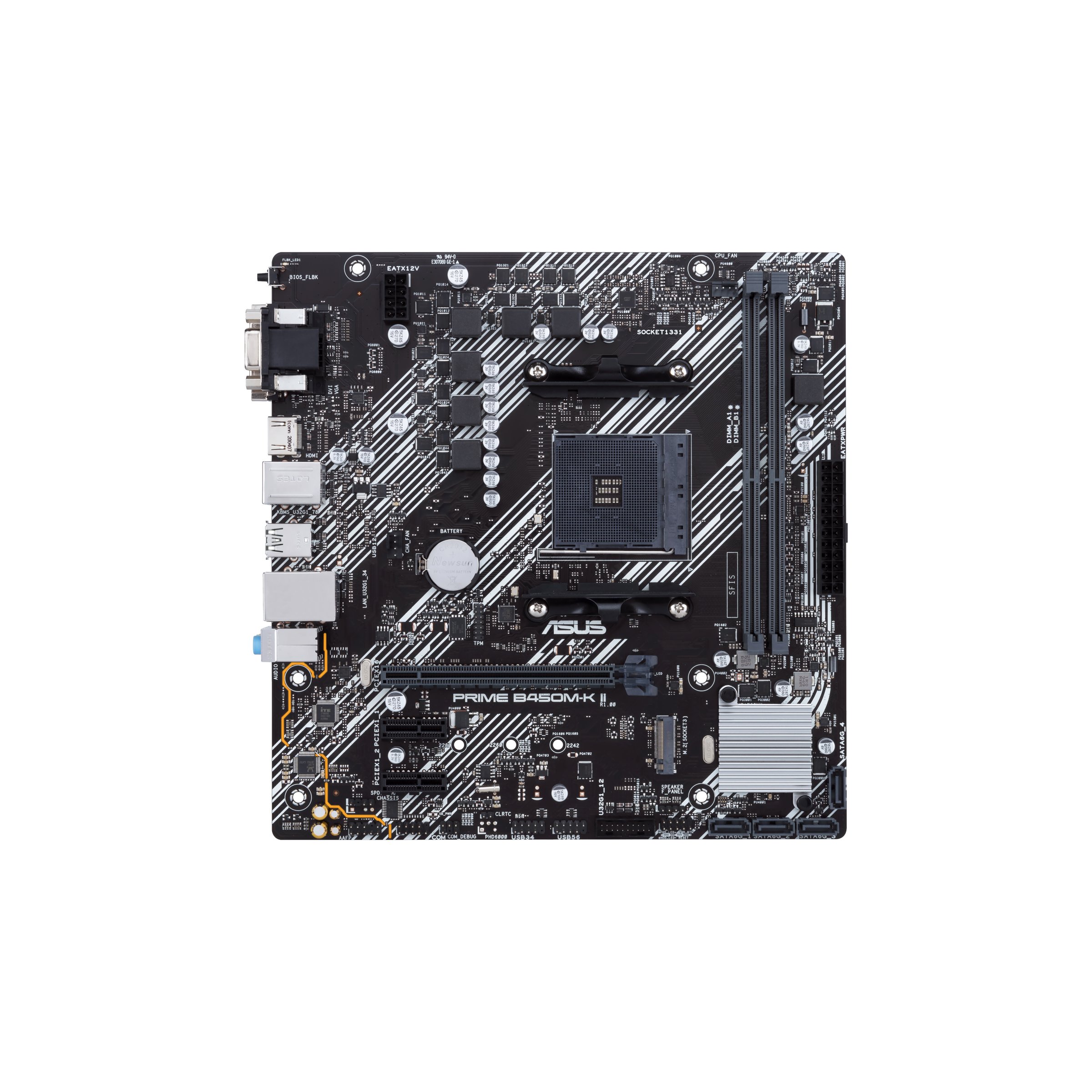 Asus Prime B450M-K II AMD B450 4400 MHz (OC) Soket AM4 mATX Anakart