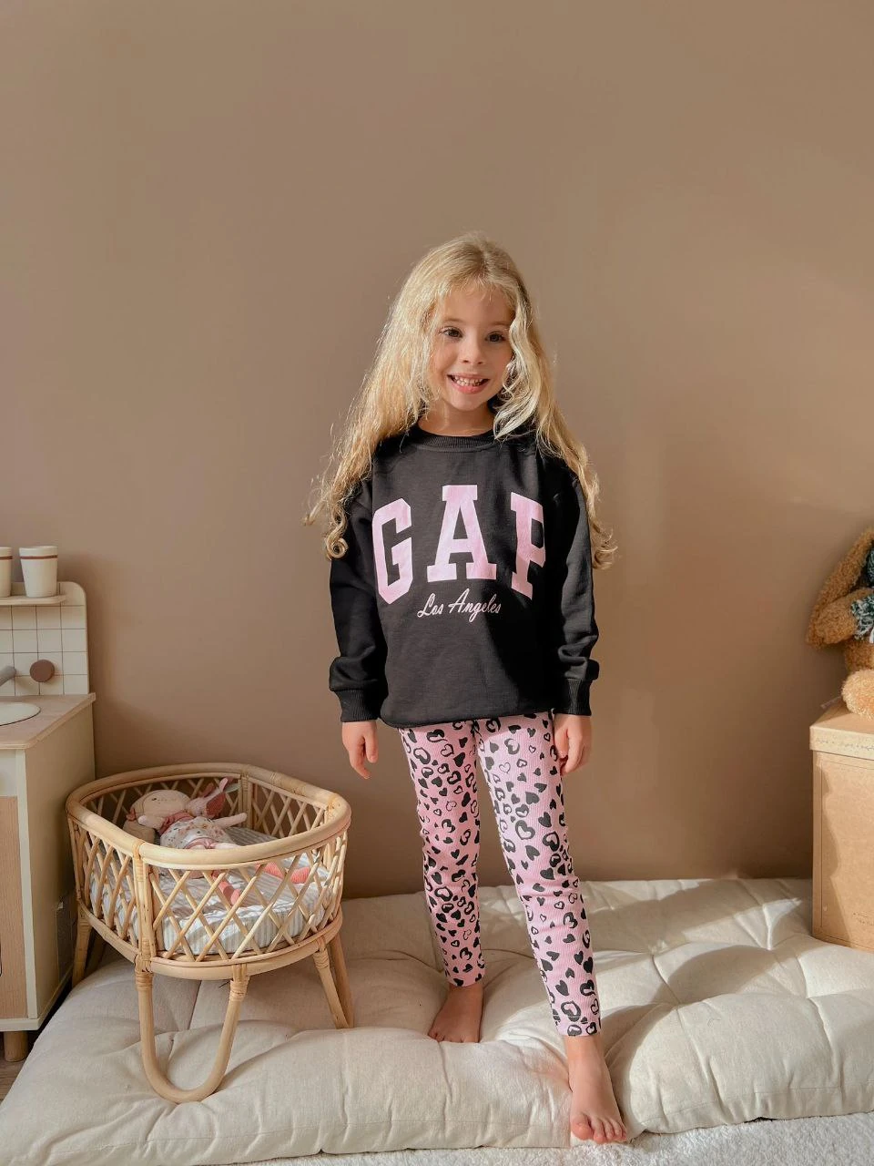 G.A.P Baskılı Taytlı Takım