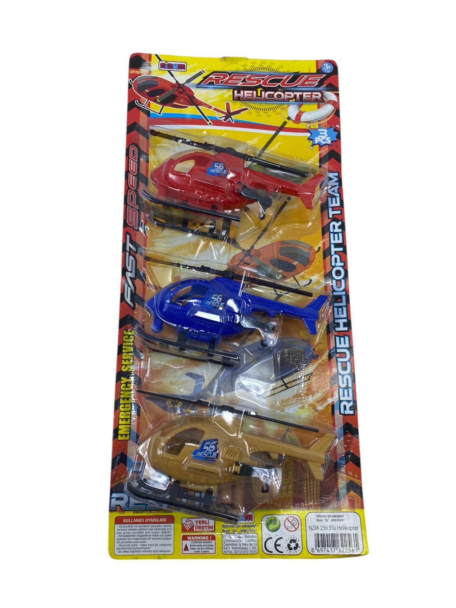 HELİKOPTER 3 LÜ KRT KL 102