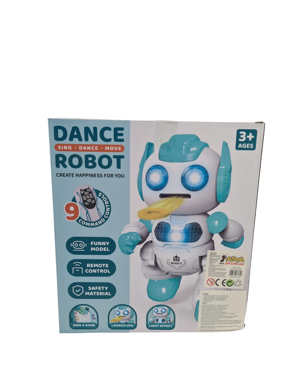 DİSK ATAN ROBOT KUT