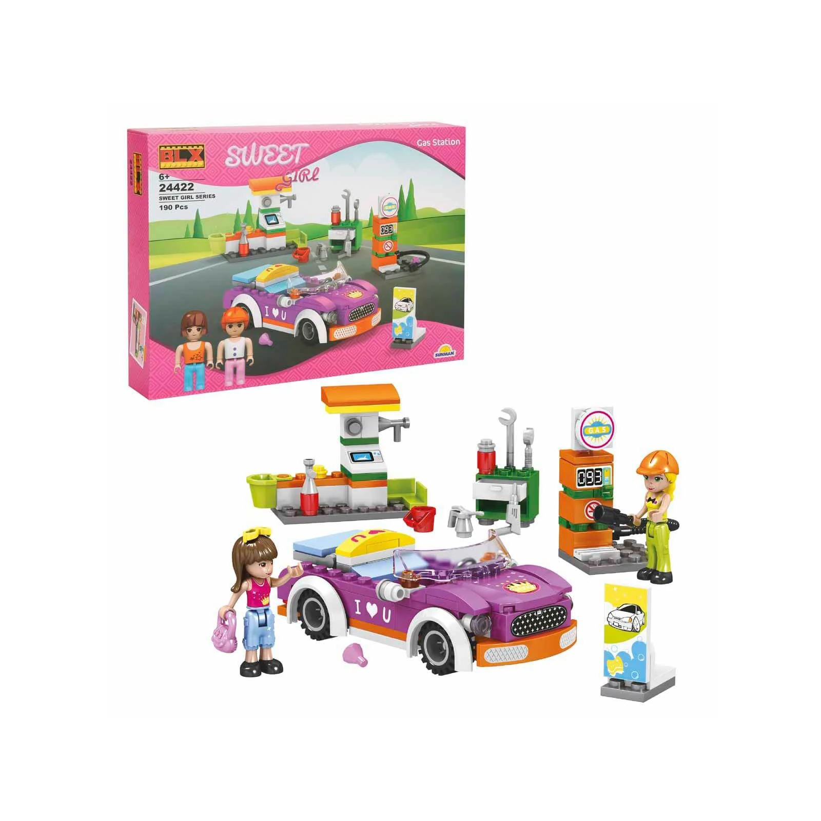 190 PRÇ LEGO BENZİN İSTASYONU