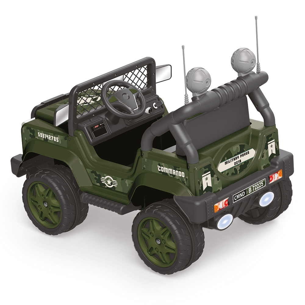 12V ASKERİ AKÜLÜ JEEP KUMANDALI