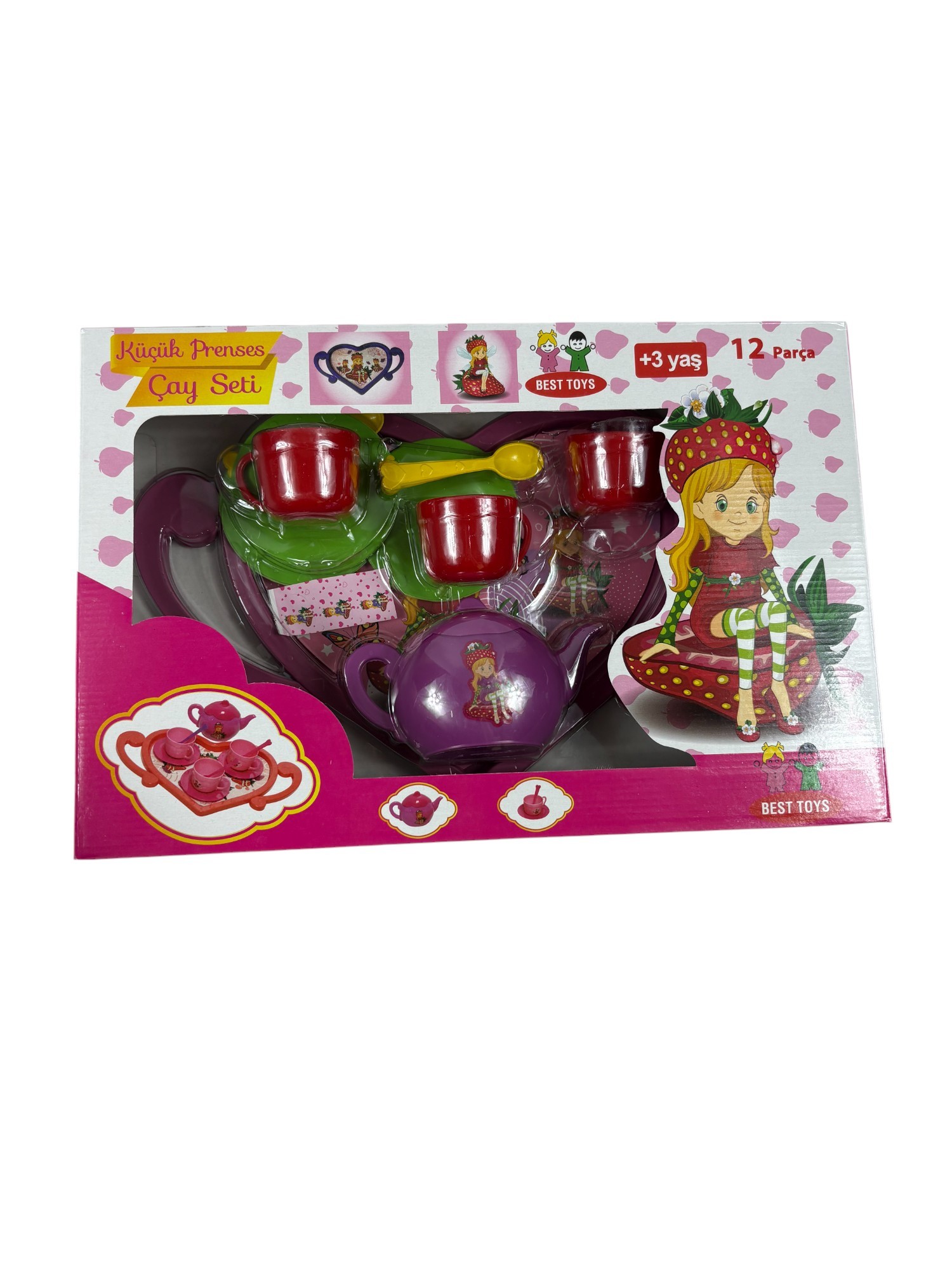 ÇAY SET KALP TEPSİLİ  KUT KL 28
