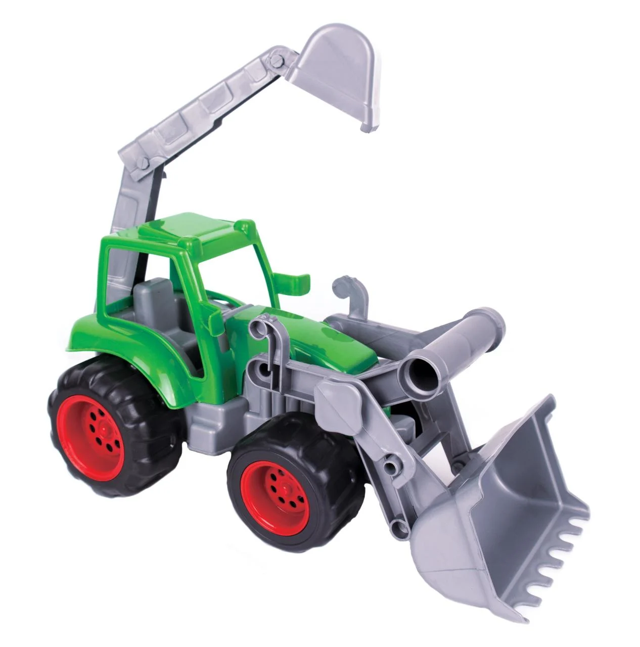 FİLEDE ÇİFT KEPÇELİ TRAKTÖR