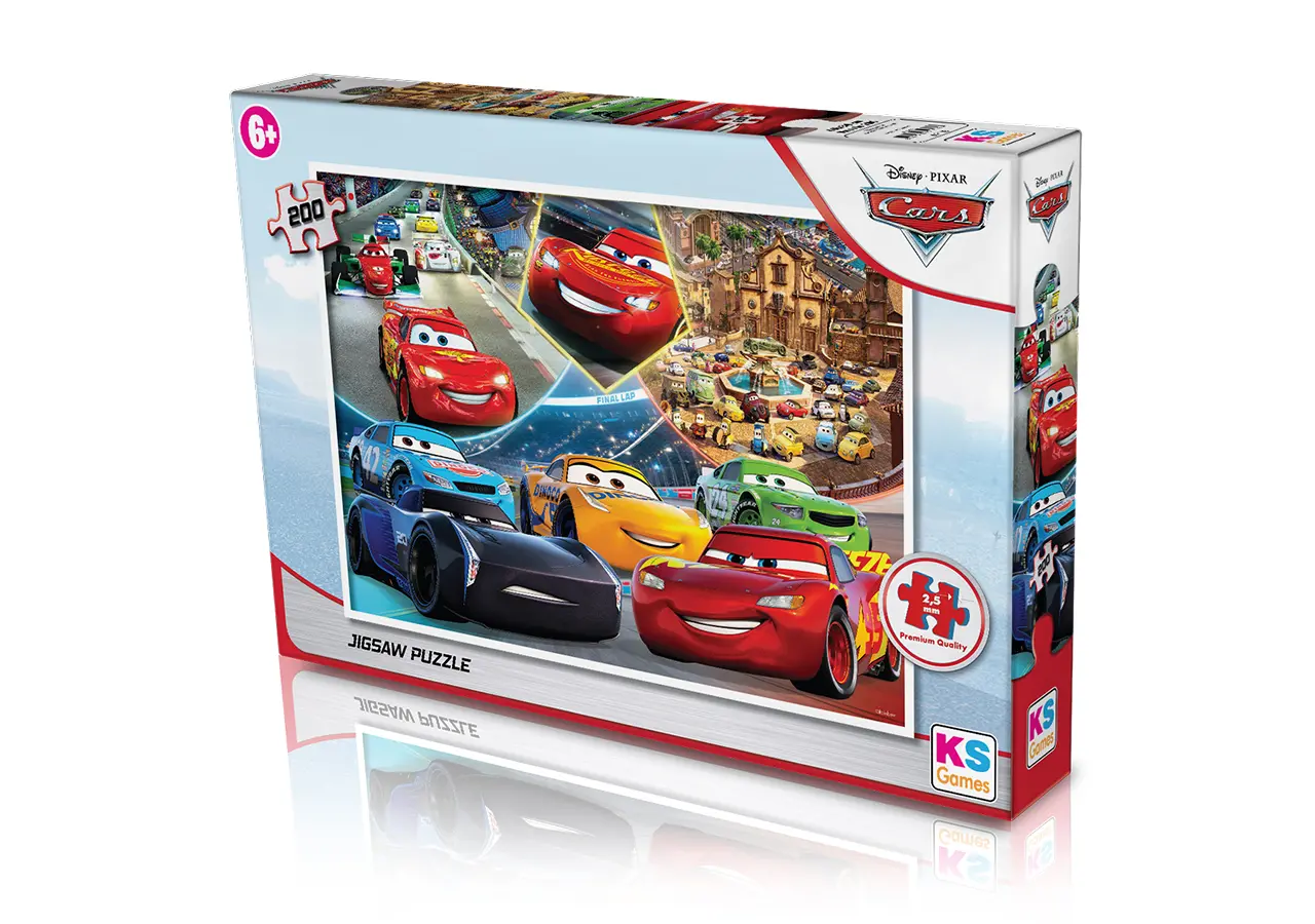 CARS 200 PARÇA PUZZLE