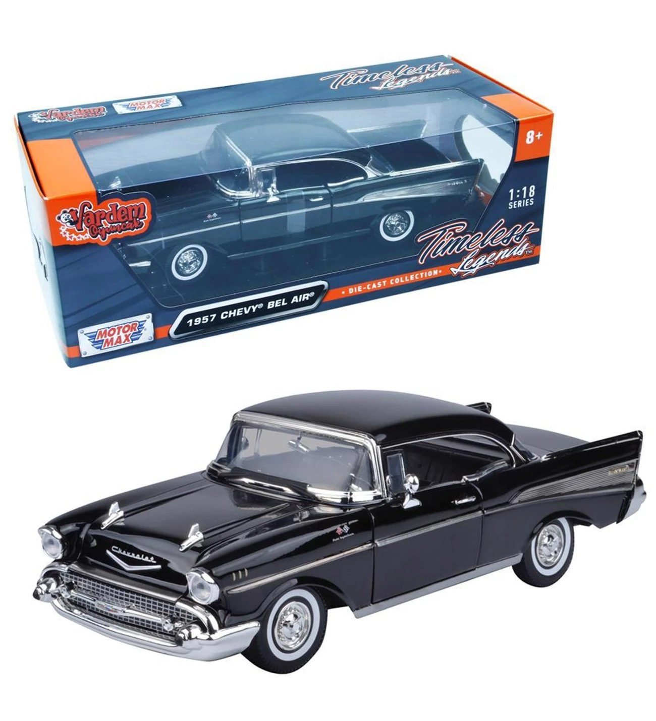 1957 CHEVY BAL AIR METAL ARABA