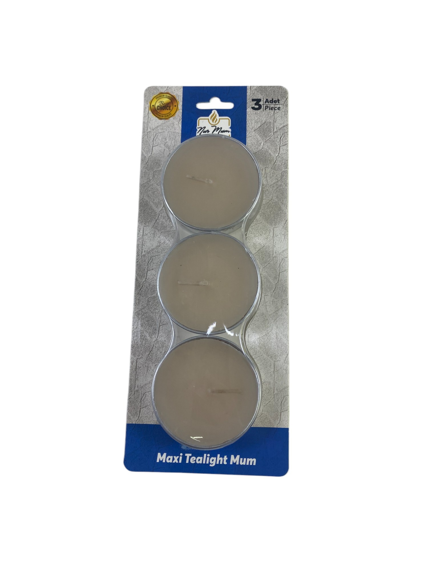 3LÜ MUM MAXİ TEALİGHT