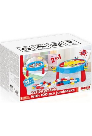 100 PRÇ BLOKLU AKTİVİTE MASASI