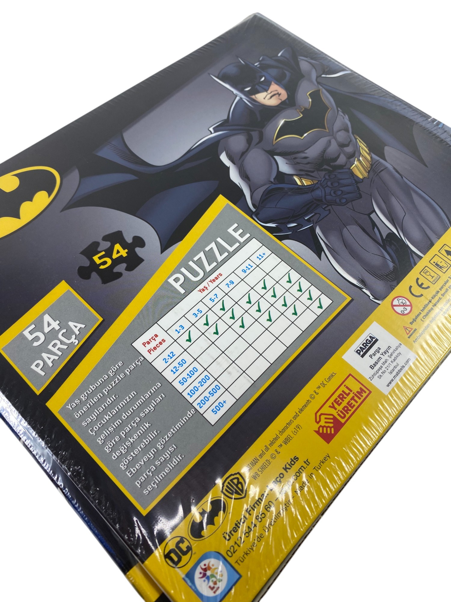 BATMEN 54 PÇS PUZZLE
