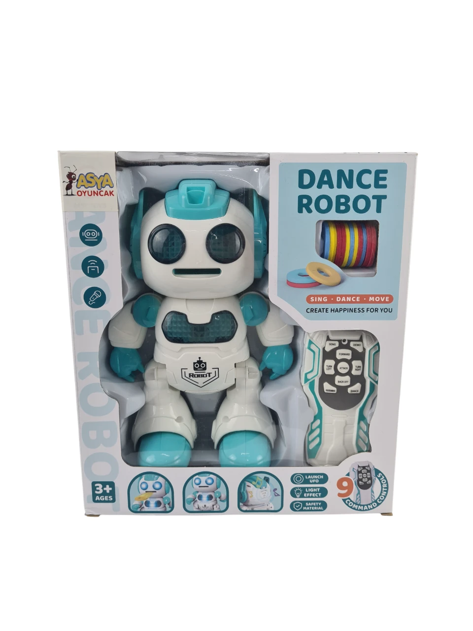 DİSK ATAN ROBOT KUT