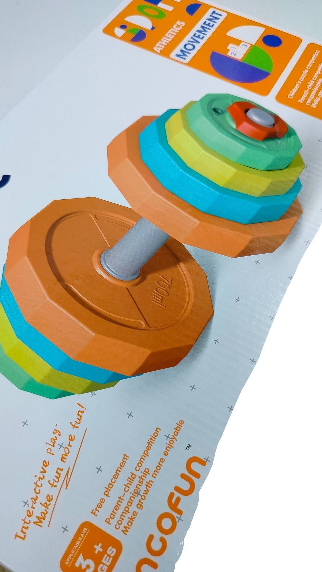 DUMBELL ÇOÇUK AGIRLIK OYUNCAĞI SU