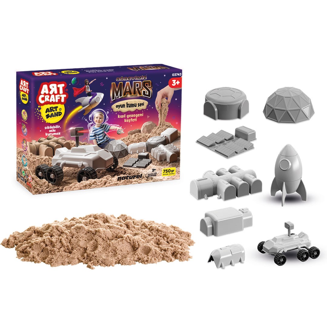ARTCRAFT GÖREVİMİZ MARS 750GR HAMUR SET KL12